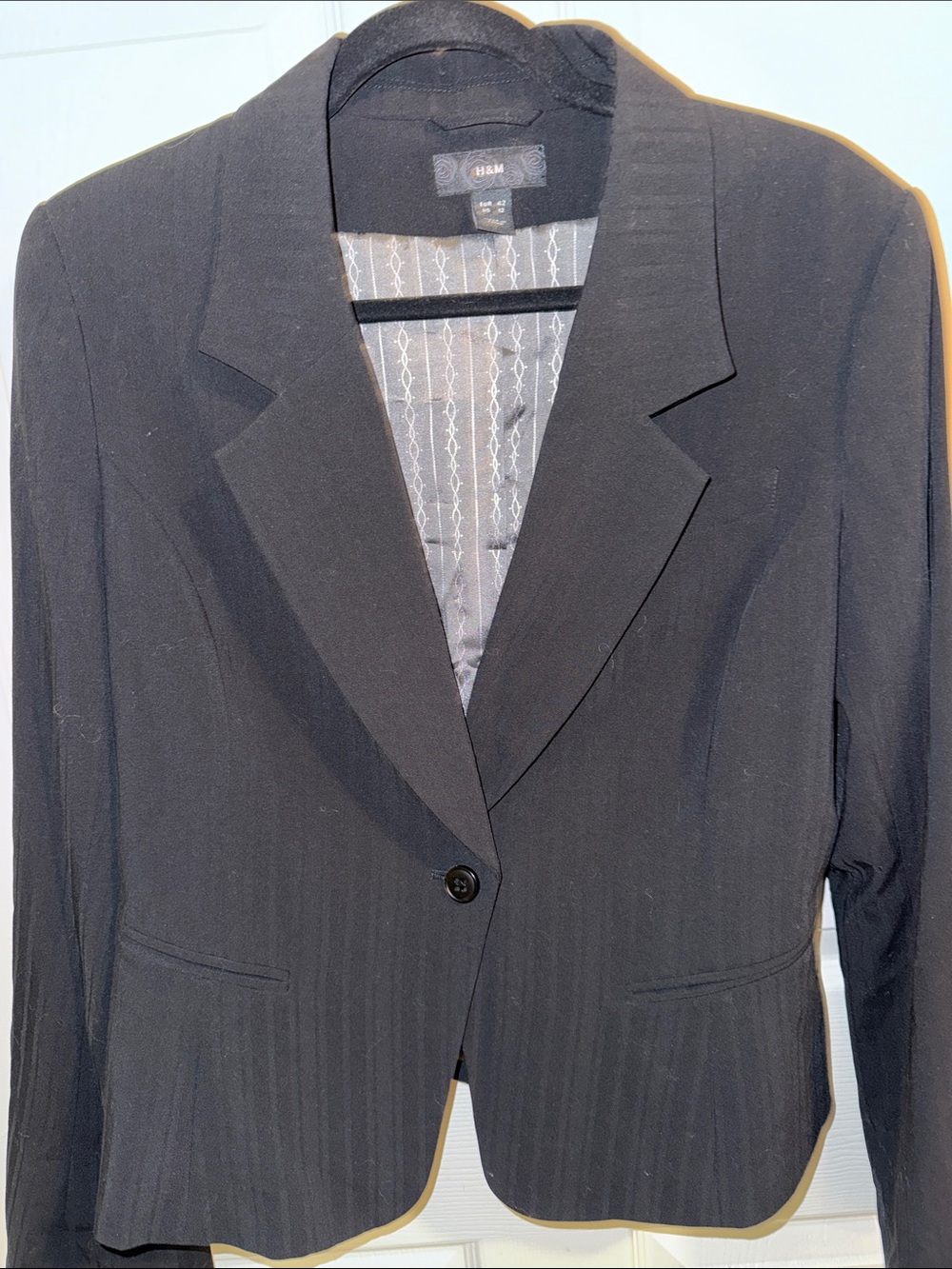 NWOT H&M Black Single-Button Women's Blazer